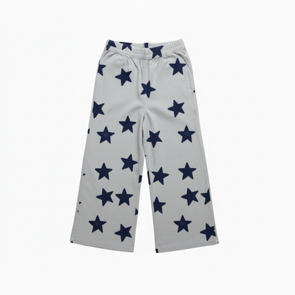 Star Gazer Pants- Light grey & Navy