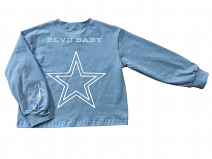 I’m Just Iconic Tee Powder Blue